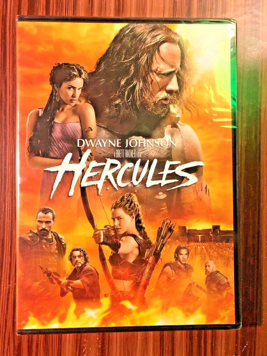 Hercules DVD Dwayne The Rock Johnson 2014 Action Movie Epic BRAND NEW SEALED