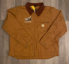 Lockheed Martin ICBM Brown Carhartt Duck Detroit Jacket (ALL SIZES AVAILABLE✅)