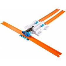hot wheels track builder 2 lane launcher