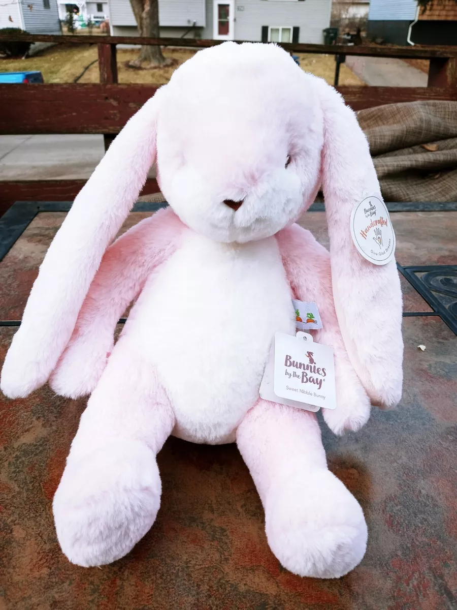 Bunnies By The Bay Sweet Nibble In Pink Plush