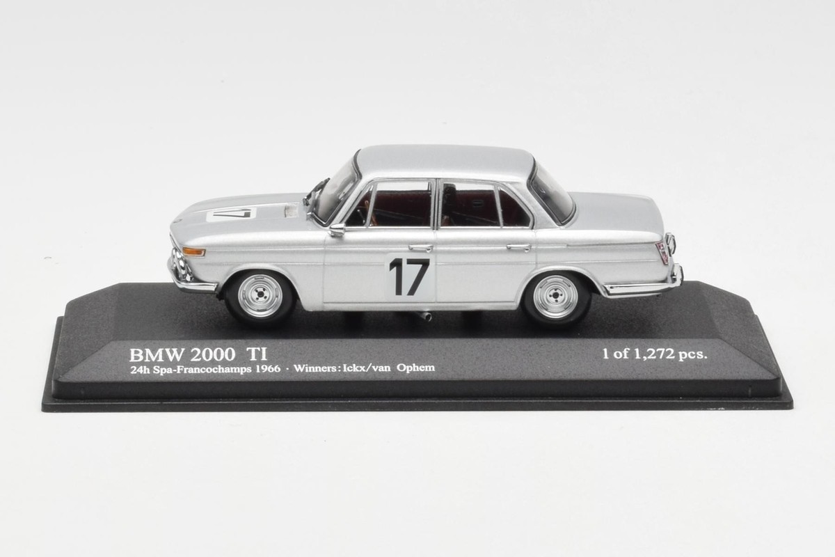 1/43 MINICHAMPS BMW 2000 TI 1966 スパ24 優勝