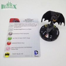 Heroclix World's Finest set Batman 050 Super Rare figure w/card 