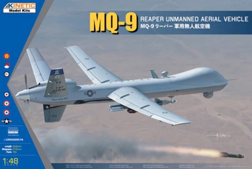 1/48 Kinetic 48067 MQ-9 Reaper New model kit - 第 1/6 張圖片