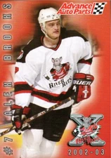 Alex Brooks 2002-03 Albany River Rats Advance Auto Parts