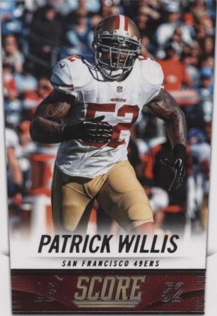 2014 Score Patrick Willis #192 - 1 of 2