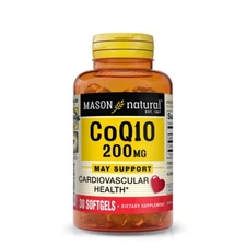 Mason Natural CO Q-10 200MG SOFTGELS