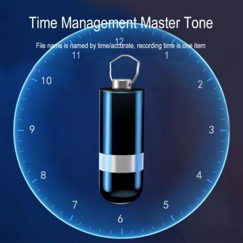 NEW Mini Voice Activated Recorder Wearable Audio Recording Device MP3 Player - Picture 6 of 12