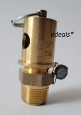 1/2" NPT 65 PSIG Air Compressor Safety Valve compatible Model 15T Ingersoll Rand