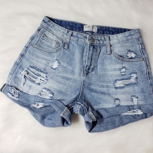 Blank Paige Distressed High Waist 