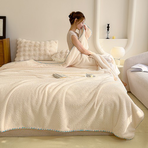 Velvet Blanket Warmful Soft On Sales Multi Size Chinese Blanket For Bed Solid - Picture 73 of 93