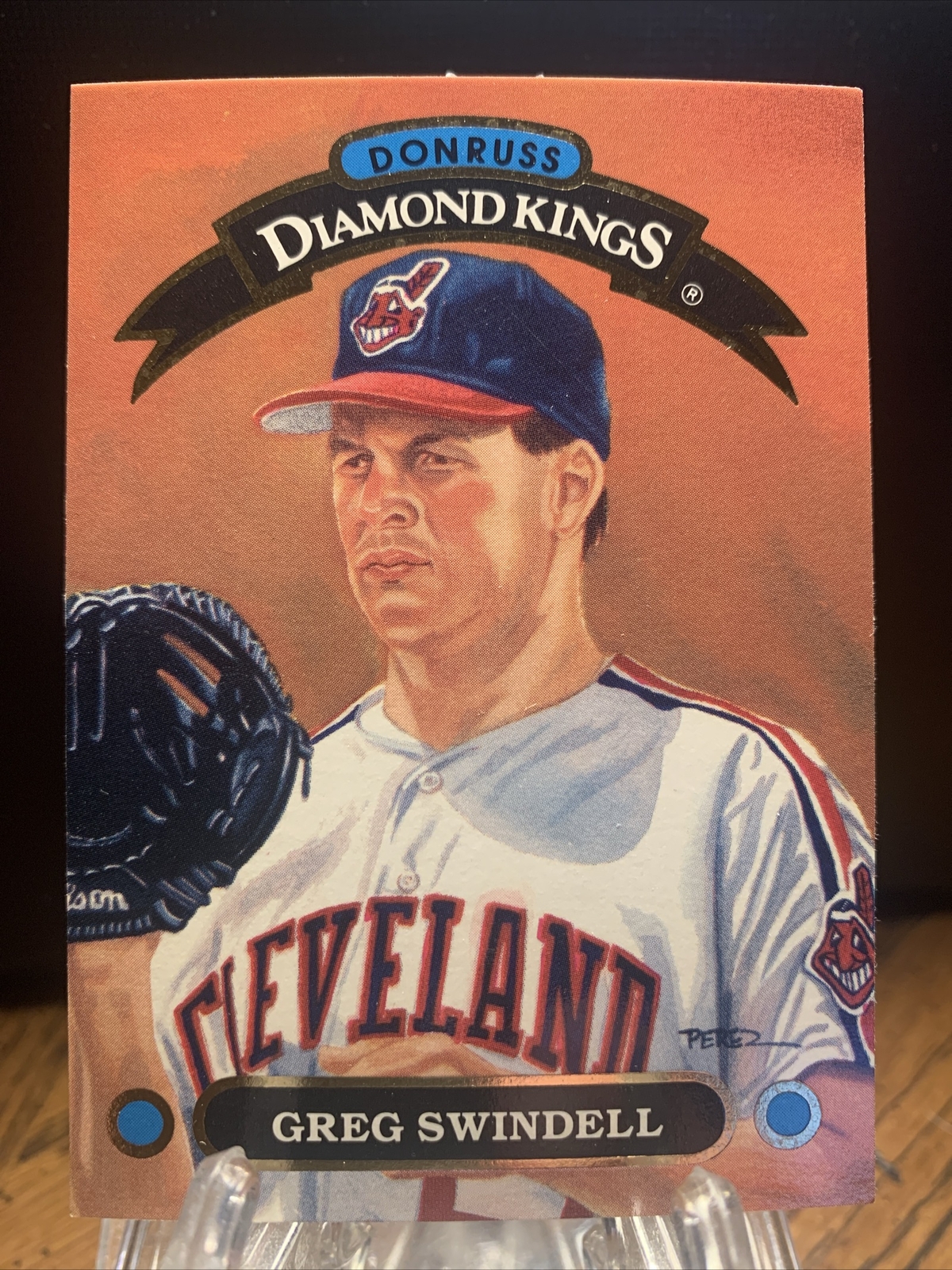 1991 Leaf Donruss Diamond Kings Greg Swindell Cleveland Indians Guardians #DK-23
