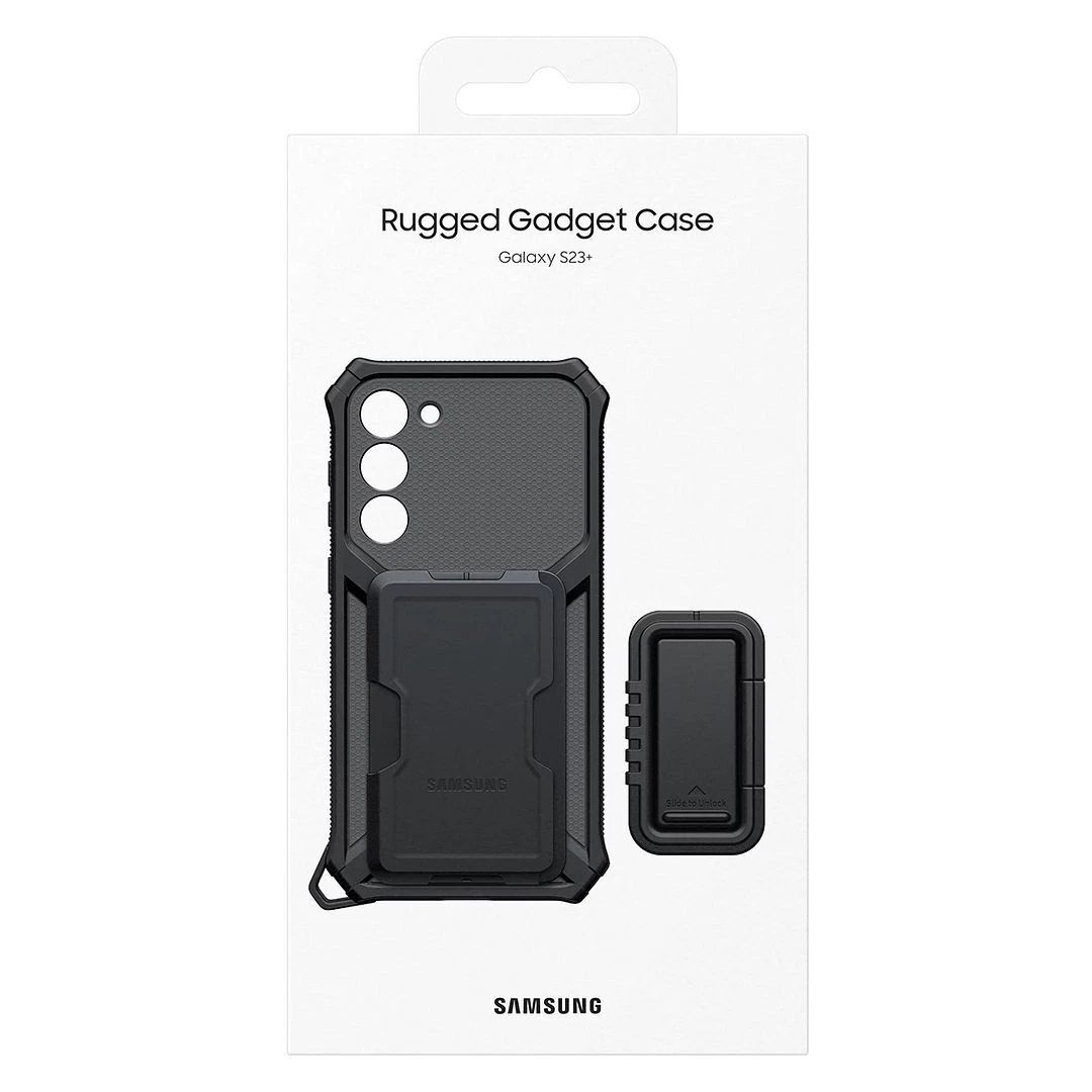 Samsung Official Galaxy S23 Plus Rugged Gadget Case ( Black ), EF