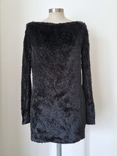 AUTH VNTG GIANNI VERSACE COUTURE 90s "TEDDY" Top Mini Dress IT 42 Archive 