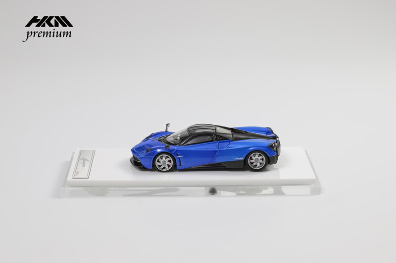 FEB 2025 HKM Premium 1/64 Pagani Huayra Blue | eBay