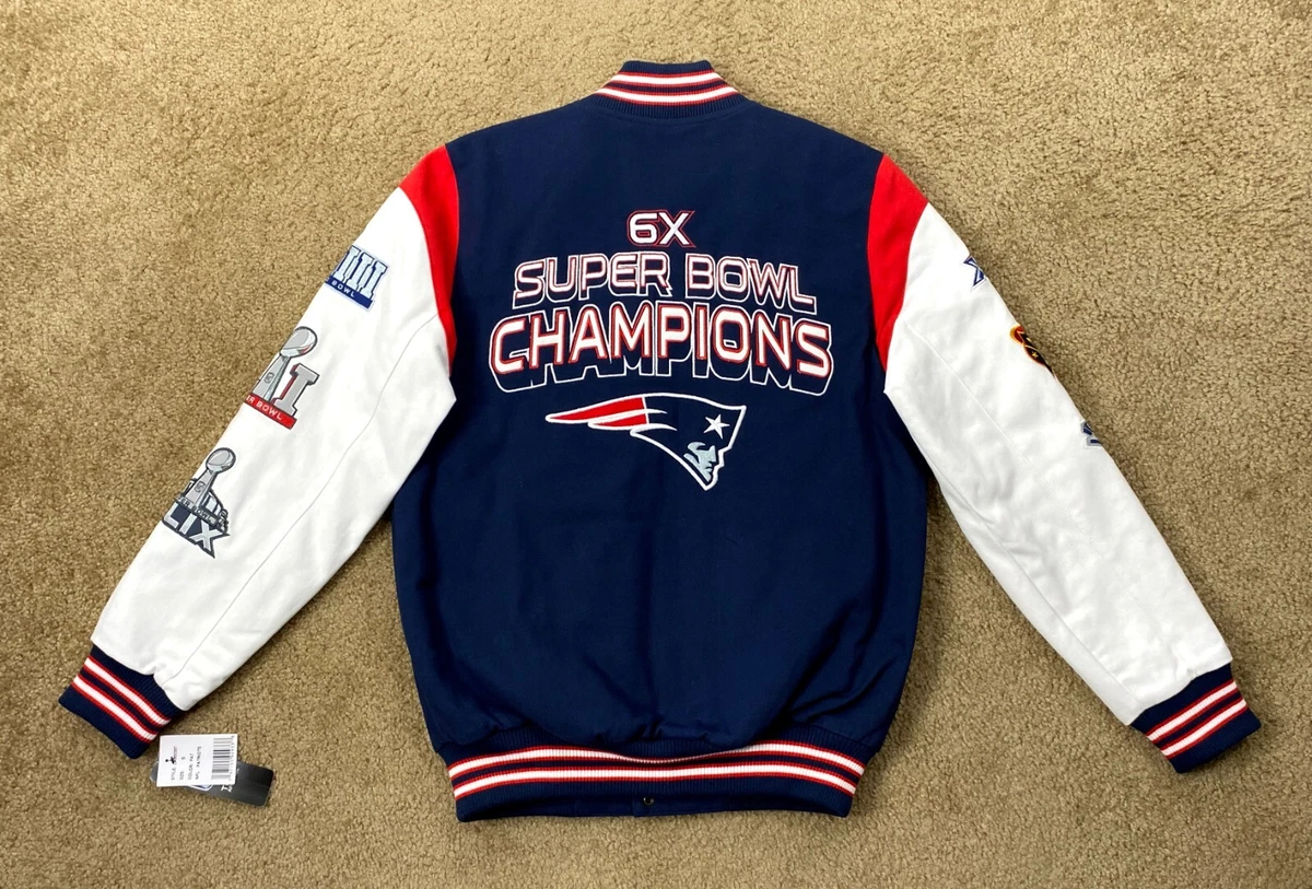 NEW ENGLAND PATRIOTS 6X SUPER BOWL JACKET! - Jackets & Coats