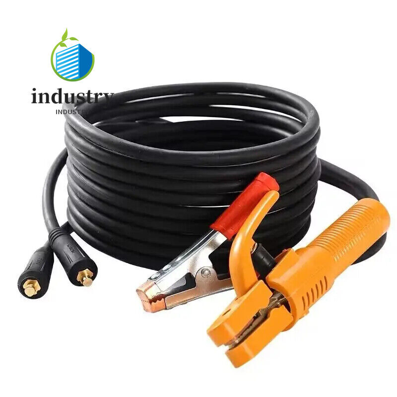 Welding Machine Electrode Holder 5M Cable +Earth Clamp 3M Cable Welder Accessory