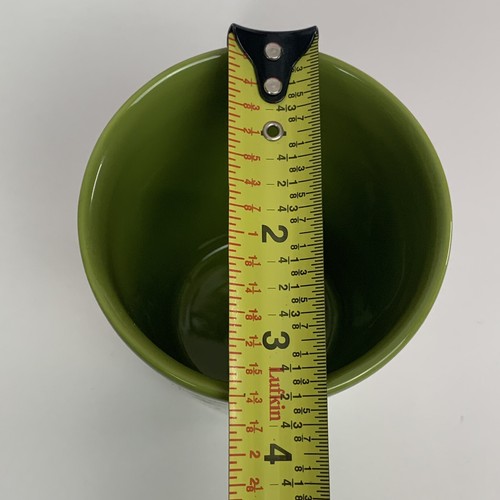 Taza de té Starbucks 2011 Tazo sin mango blanco y verde hueso inclinado China - Imagen 9 de 10