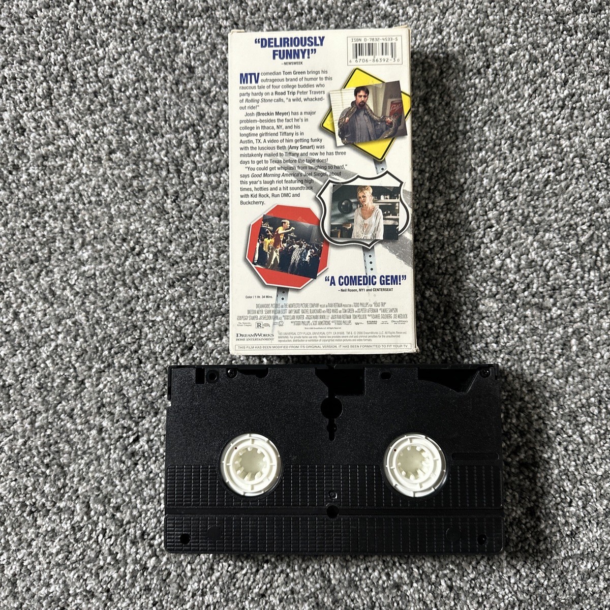 Road Trip VHS 2000 Tom Green Breken Meyer Todd Phillips | eBay