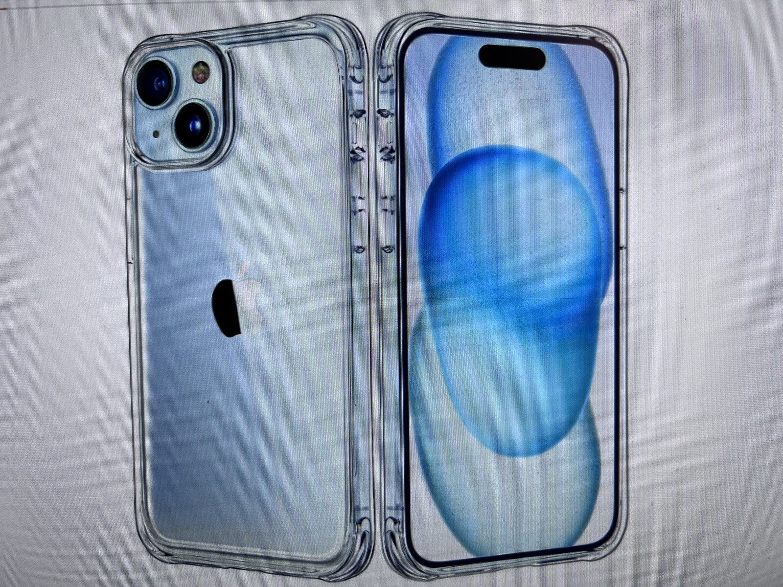 Mkeke for iPhone 15 Case Clear, [Not Yellowing] [Military Grade Protection] Slim-image