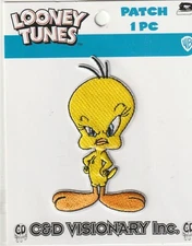 Looney Tunes Sassy TWEETY Bird Embr Iron On Patch NEW! 22679 FAST FREE SHIP!