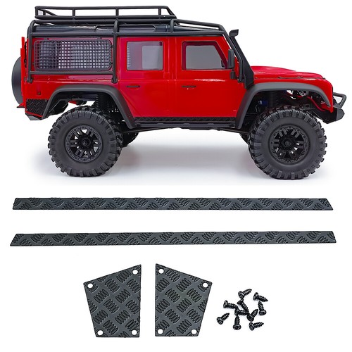 Rear Bottom + Side Door Anti-skid Plate Parts for 1/18 Traxxas TRX4-M RC Crawler - Picture 2 of 5