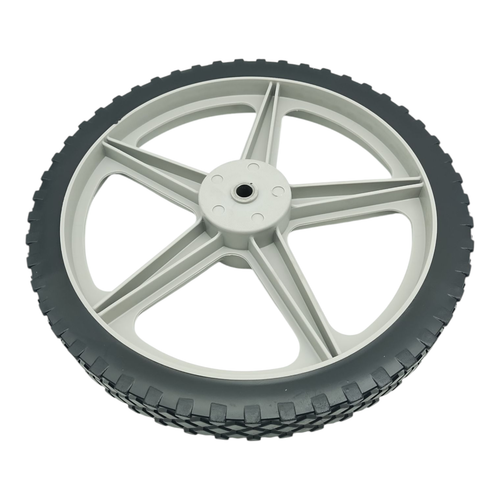 14 x 1.75" Spoked Plastic Wheel and Tire 2.45" Hub Length 1/2" Axle Bore Univ... - Picture 6 of 8