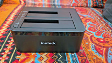 Inateck 2.5"  3.5" SATA HDD/SSD 2-Bay Type C docking/cloning Station, FD2002C