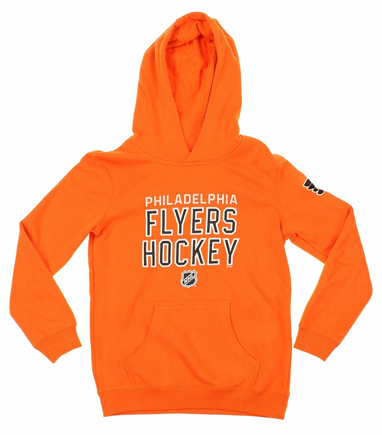 Флисовая толстовка Reebok NHL Youth Philadelphia Flyers Stitch Em Up, оранжевая