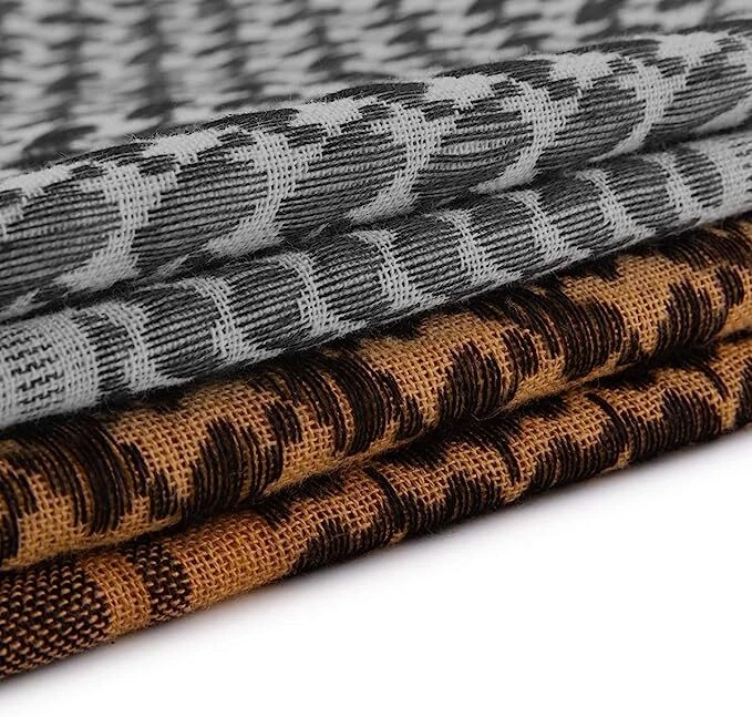 100 % algodón PAÑUELO PARA LA CABEZA SHEMAGH - Opción de color - Envoltura militar Keffiyeh ejército árabe - Imagen 4 de 4