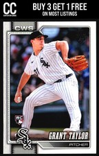 2026 Topps #49 Grant Taylor Chicago White Sox RC