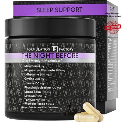 The Night Before 10-in-1 Melatonin & Magnesium Sleep Support - 120