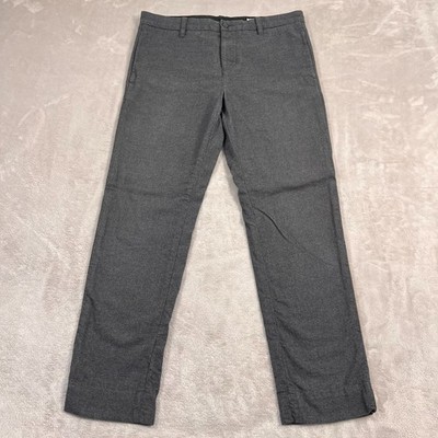 OuterKnown Pants Mens Size 32x28 Gray Faded Wash Straight Slim Casual Chinos
