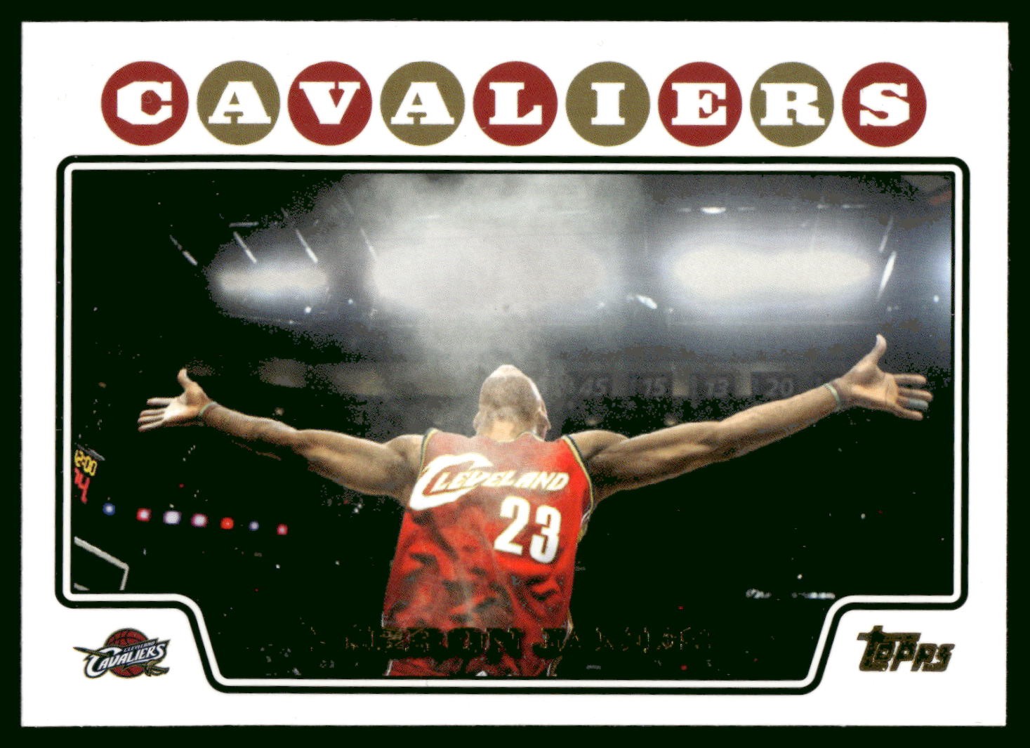 LeBron James 2008 Topps #23 Gold Foil Price Guide - Sports Card