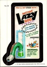 1985 Topps Wacky Packages #36 Lazy Goo