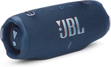JBL Charge 6 Portable Waterproof Speaker w/Powerbank, Blue-Certified Refurbished