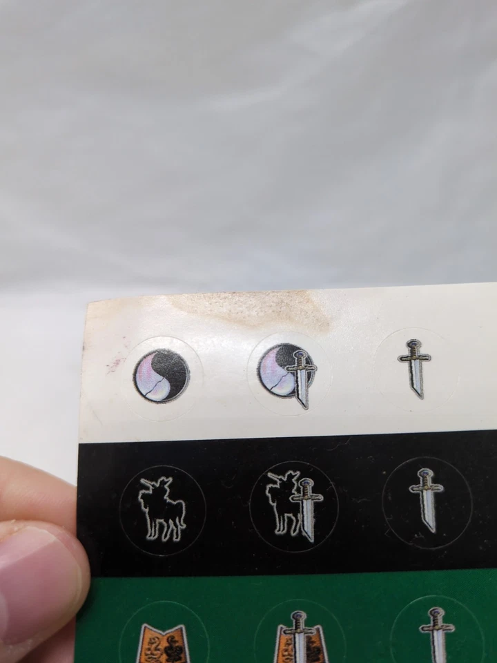 Hoja de pegatinas CCG La rueda del tiempo Foto 3 de 4