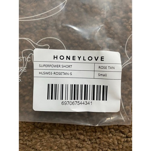 Honeylove Women's Size S SuperPower Short Rose Tan Shapewear All Over Sculpt NWT - Picture 6 of 6