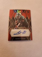 DANIEL BARKER RC 2023 PANINI SELECT RED ROOKIE AUTO