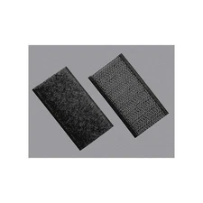 GRAINGER APPROVED 16U730 Hook-and-Loop Fast, Black, Strip, PK100 16U730