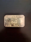 Pioneer Mint 1oz .999 Fine Silver Vintage Covered Wagon Art Bar Bullion