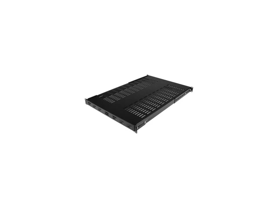 StarTech.com 1U 19in Adjustable Vented Rack Mount Shelf - Heavy Duty Fixed - Image 3 of 3
