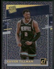 2020-21 Clearly Donruss #71 Xavier Tillman Holo Gold #/5