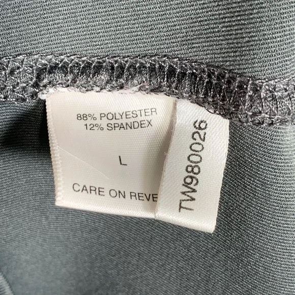 Camiseta sin mangas NY&Co para mujer espalda deportiva talla L roja negra entrenamiento deportivo gimnasio ropa deportiva Foto 4 de 4