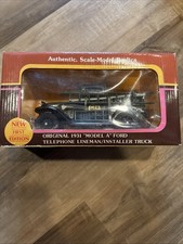 New First Edition Original 1931model A Ford Telephone Lineman Installer Truck