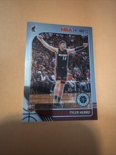 TYLER HERRO ROOKIE CARD 2019 NBA Hoops Premium Stock Basketball MIAMI HEAT RC. rookie card picture