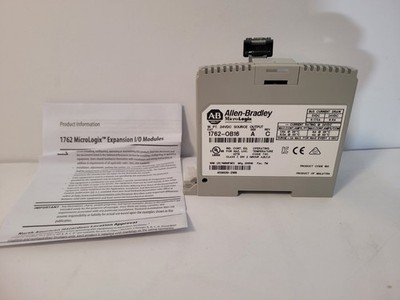 Allen Bradley 1762- OB16 Micro Logix Expansion Module . Series A.   miss. cover