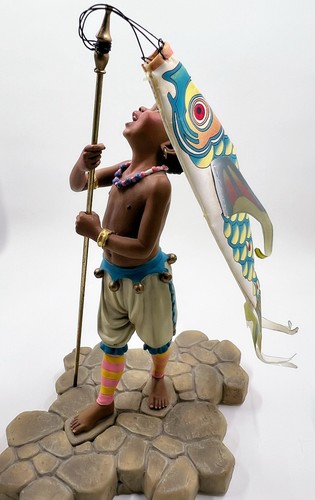 Figurina Thomas Blackshear - Jingles Boy Fish Flag 31003 Jamboree Parade 2002 - Foto 3 di 12