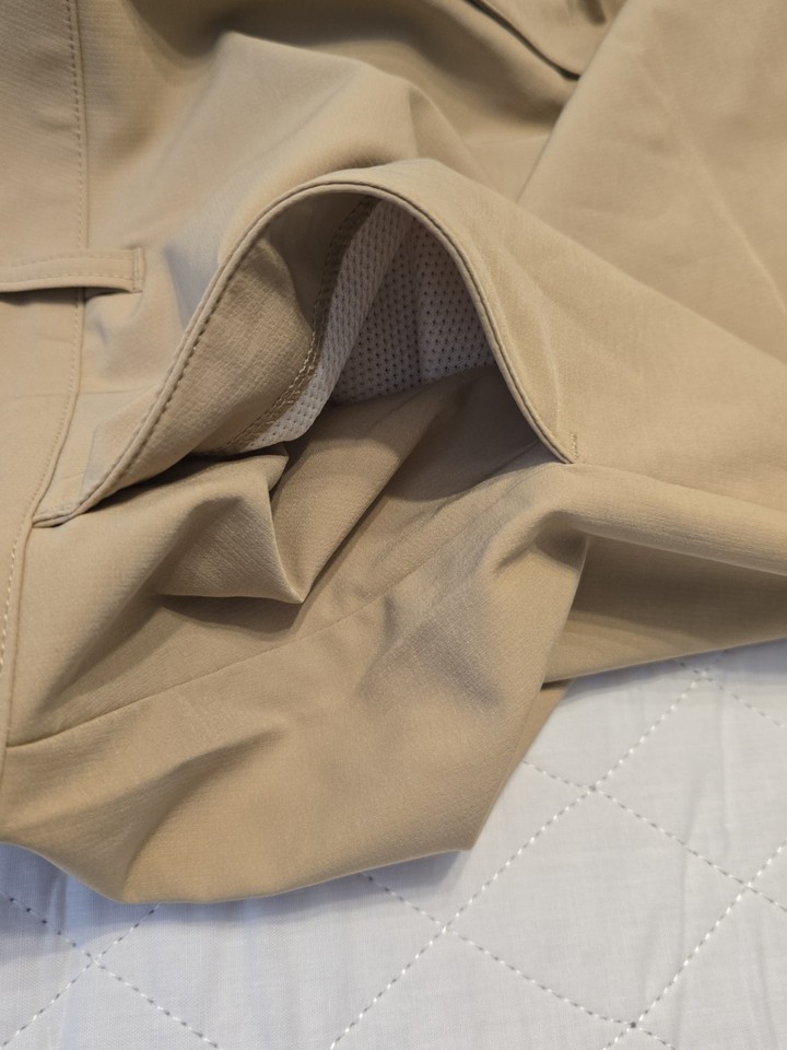 Fresh Clean Threads Shorts Men’s Size 38x7 Khaki Everyday Short Tech ...