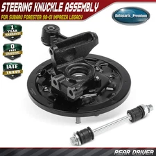 Rear Left Steering Knuckle Assembly for Subaru Forester 1998-2001 Impreza Legacy