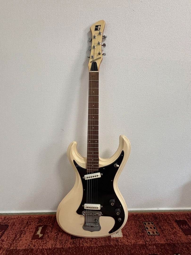 グヤトーン　GUYATONE LG-150T WHITE 60-70s Guyatone LG-150T White 1960-1970s Vintage Electric Guitar